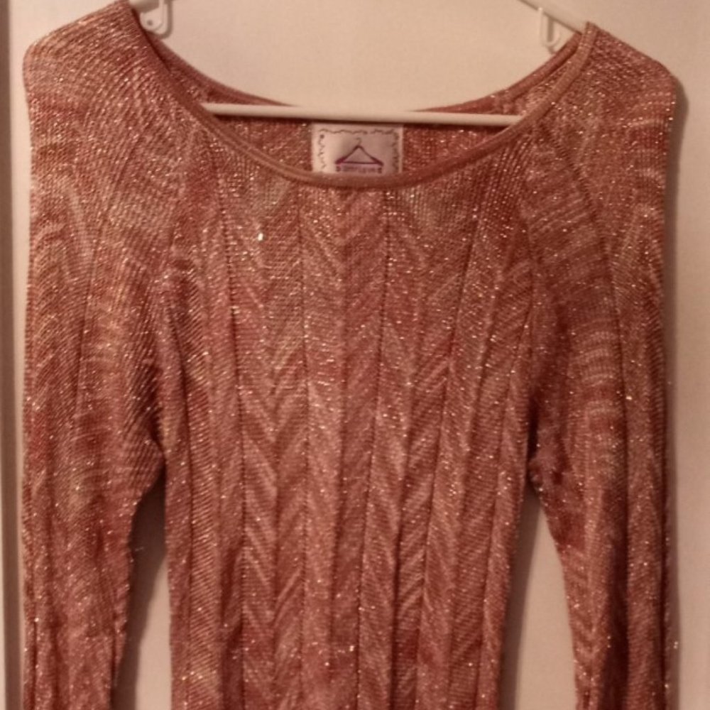Pre-Owned Women’s Intrigue Glitter Top (Sz M)